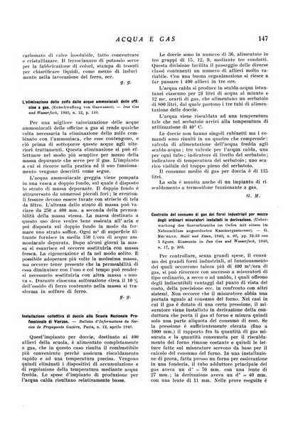 Acqua e gas giornale della Federazione nazionale fascista industrie del gas e degli acquedotti