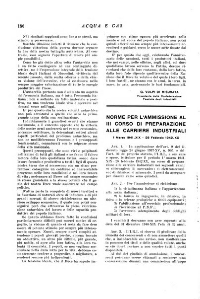 Acqua e gas giornale della Federazione nazionale fascista industrie del gas e degli acquedotti