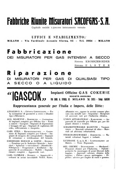 Acqua e gas giornale della Federazione nazionale fascista industrie del gas e degli acquedotti