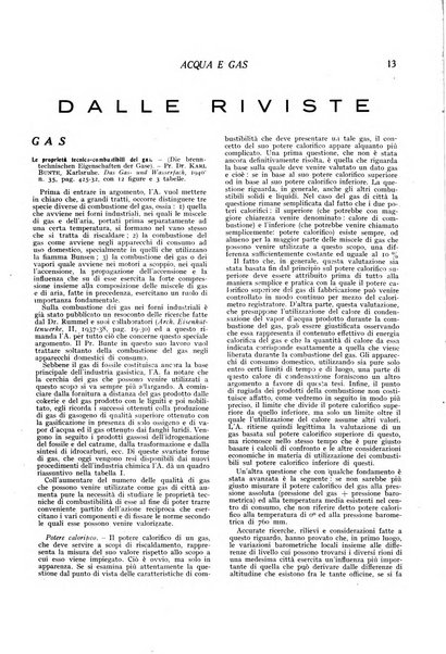 Acqua e gas giornale della Federazione nazionale fascista industrie del gas e degli acquedotti