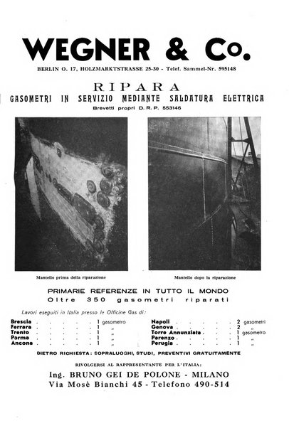 Acqua e gas giornale della Federazione nazionale fascista industrie del gas e degli acquedotti