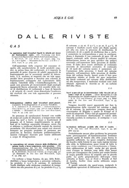 Acqua e gas giornale della Federazione nazionale fascista industrie del gas e degli acquedotti