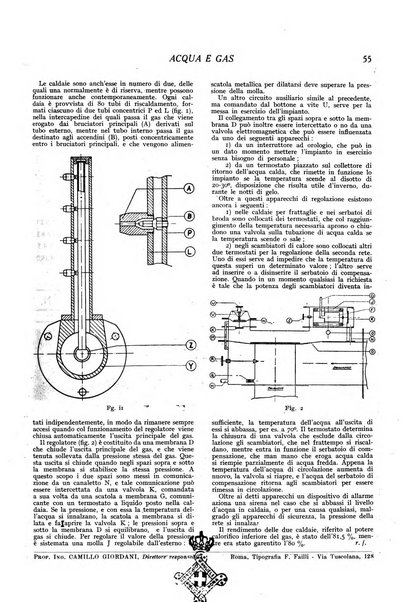 Acqua e gas giornale della Federazione nazionale fascista industrie del gas e degli acquedotti