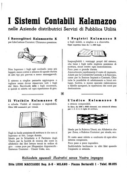 Acqua e gas giornale della Federazione nazionale fascista industrie del gas e degli acquedotti