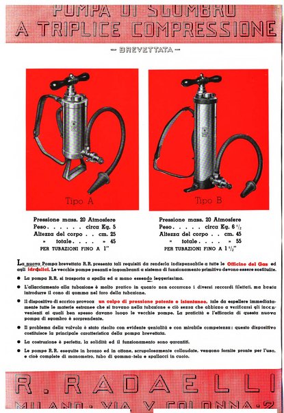 Acqua e gas giornale della Federazione nazionale fascista industrie del gas e degli acquedotti