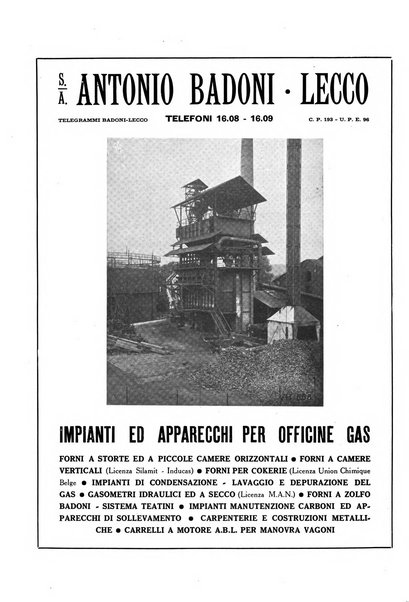 Acqua e gas giornale della Federazione nazionale fascista industrie del gas e degli acquedotti