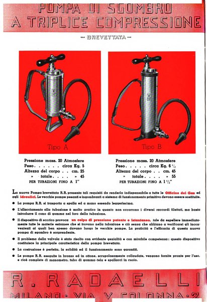 Acqua e gas giornale della Federazione nazionale fascista industrie del gas e degli acquedotti