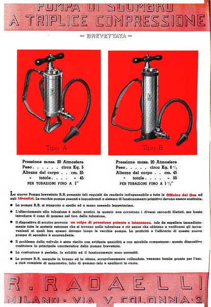 Acqua e gas giornale della Federazione nazionale fascista industrie del gas e degli acquedotti