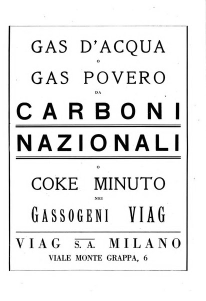 Acqua e gas giornale della Federazione nazionale fascista industrie del gas e degli acquedotti