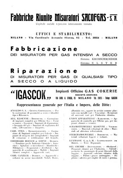 Acqua e gas giornale della Federazione nazionale fascista industrie del gas e degli acquedotti