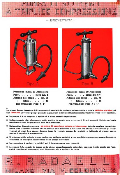 Acqua e gas giornale della Federazione nazionale fascista industrie del gas e degli acquedotti