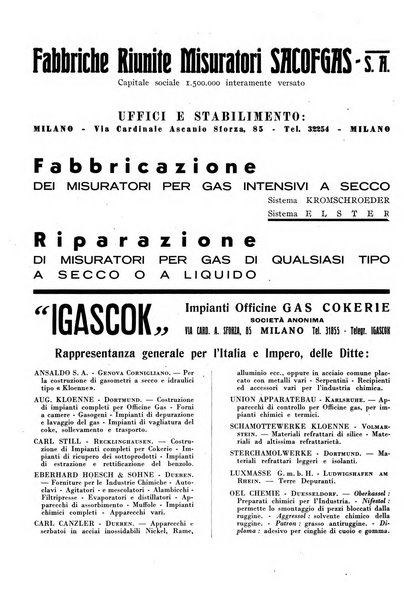 Acqua e gas giornale della Federazione nazionale fascista industrie del gas e degli acquedotti