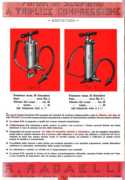 Acqua e gas giornale della Federazione nazionale fascista industrie del gas e degli acquedotti