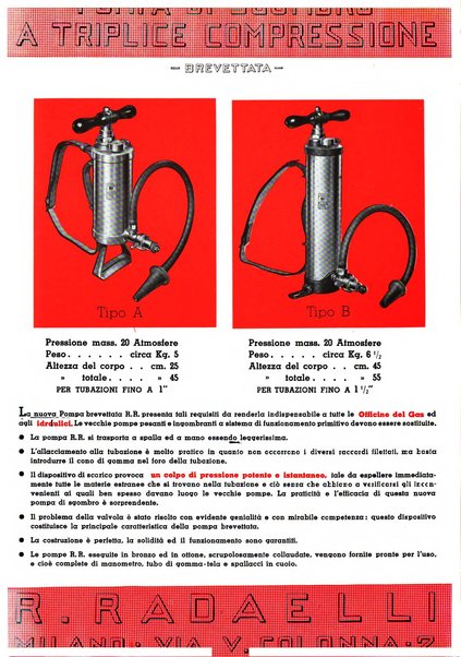 Acqua e gas giornale della Federazione nazionale fascista industrie del gas e degli acquedotti