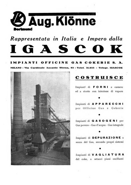 Acqua e gas giornale della Federazione nazionale fascista industrie del gas e degli acquedotti