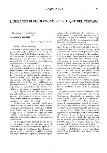 Acqua e gas giornale della Federazione nazionale fascista industrie del gas e degli acquedotti