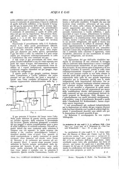 Acqua e gas giornale della Federazione nazionale fascista industrie del gas e degli acquedotti