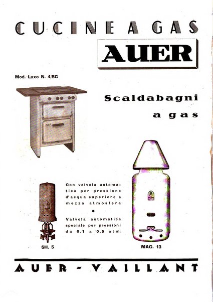 Acqua e gas giornale della Federazione nazionale fascista industrie del gas e degli acquedotti