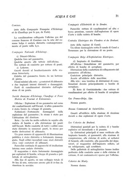 Acqua e gas giornale della Federazione nazionale fascista industrie del gas e degli acquedotti