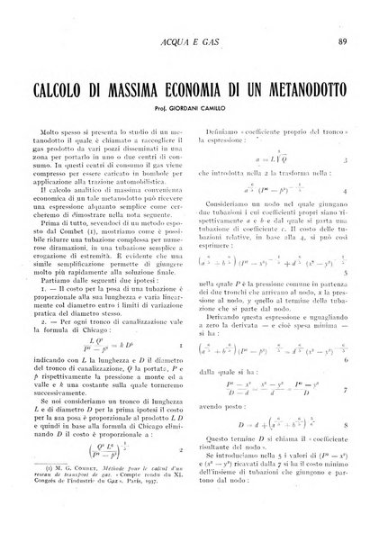 Acqua e gas giornale della Federazione nazionale fascista industrie del gas e degli acquedotti