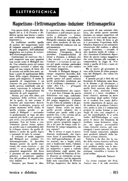 Tecnica e didattica supplemento mensile della rivista Istruzione tecnica