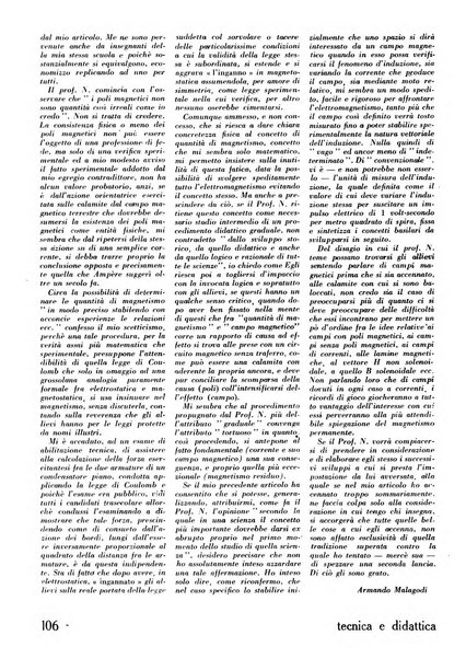 Tecnica e didattica supplemento mensile della rivista Istruzione tecnica