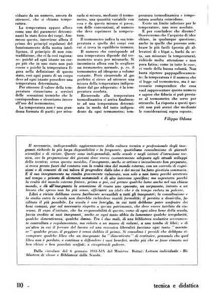 Tecnica e didattica supplemento mensile della rivista Istruzione tecnica