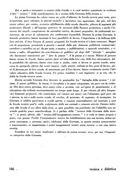 Tecnica e didattica supplemento mensile della rivista Istruzione tecnica