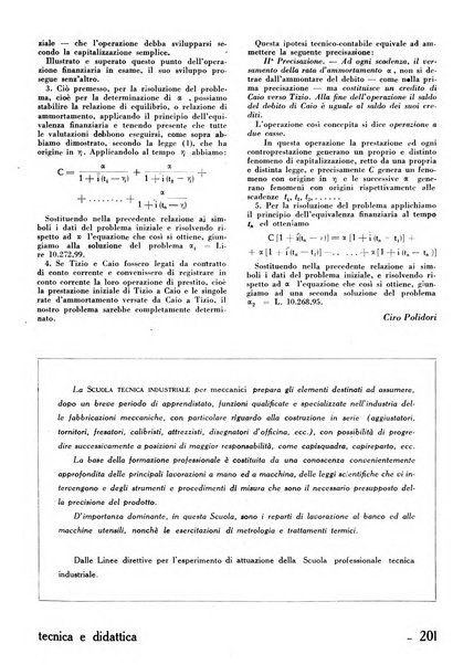 Tecnica e didattica supplemento mensile della rivista Istruzione tecnica