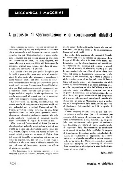 Tecnica e didattica supplemento mensile della rivista Istruzione tecnica