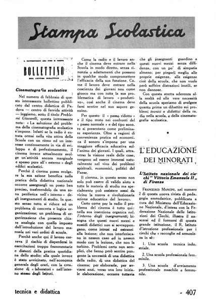 Tecnica e didattica supplemento mensile della rivista Istruzione tecnica