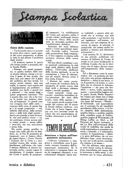 Tecnica e didattica supplemento mensile della rivista Istruzione tecnica