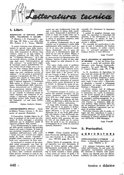 Tecnica e didattica supplemento mensile della rivista Istruzione tecnica