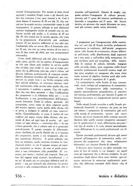 Tecnica e didattica supplemento mensile della rivista Istruzione tecnica