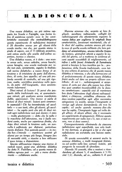 Tecnica e didattica supplemento mensile della rivista Istruzione tecnica