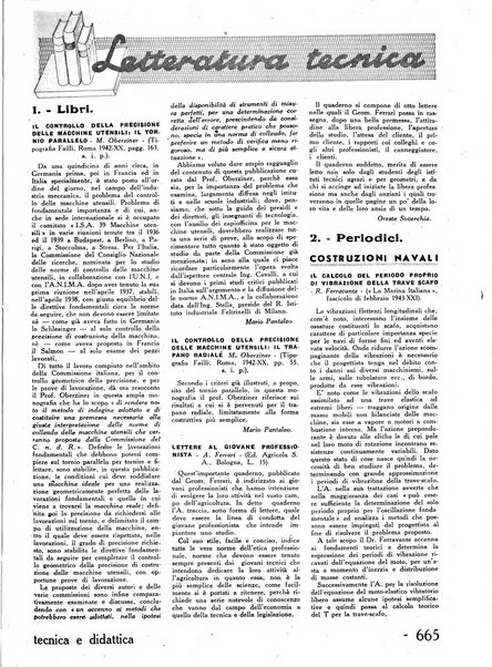 Tecnica e didattica supplemento mensile della rivista Istruzione tecnica