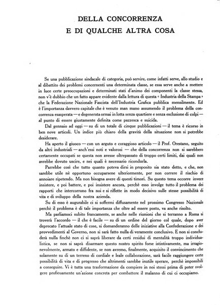 L'industria della stampa [organo ufficiale della Federazione nazionale fascista dell'industria grafica e affini]