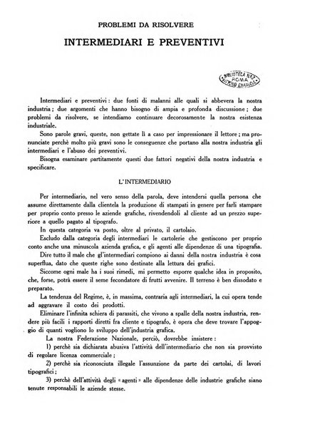 L'industria della stampa [organo ufficiale della Federazione nazionale fascista dell'industria grafica e affini]