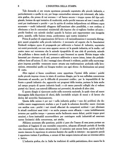 L'industria della stampa [organo ufficiale della Federazione nazionale fascista dell'industria grafica e affini]