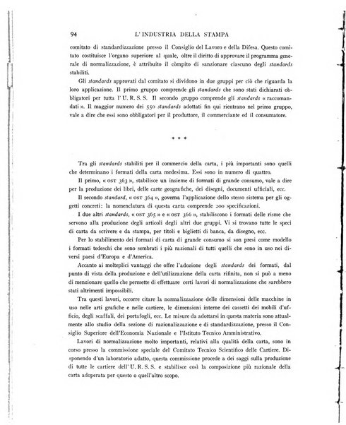 L'industria della stampa [organo ufficiale della Federazione nazionale fascista dell'industria grafica e affini]