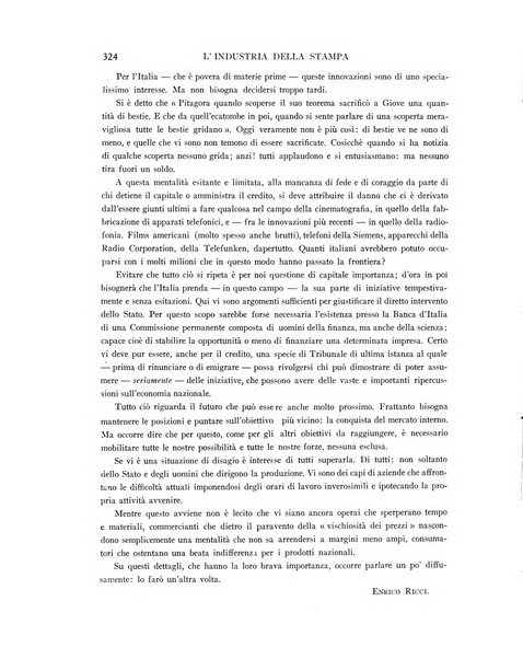 L'industria della stampa [organo ufficiale della Federazione nazionale fascista dell'industria grafica e affini]