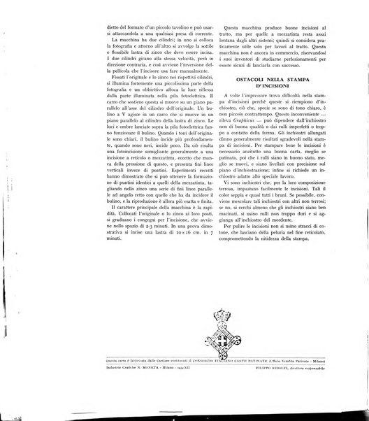 L'industria della stampa [organo ufficiale della Federazione nazionale fascista dell'industria grafica e affini]