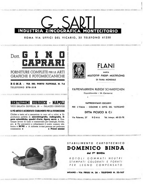 L'industria della stampa [organo ufficiale della Federazione nazionale fascista dell'industria grafica e affini]