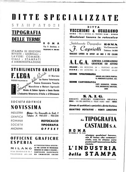 L'industria della stampa [organo ufficiale della Federazione nazionale fascista dell'industria grafica e affini]