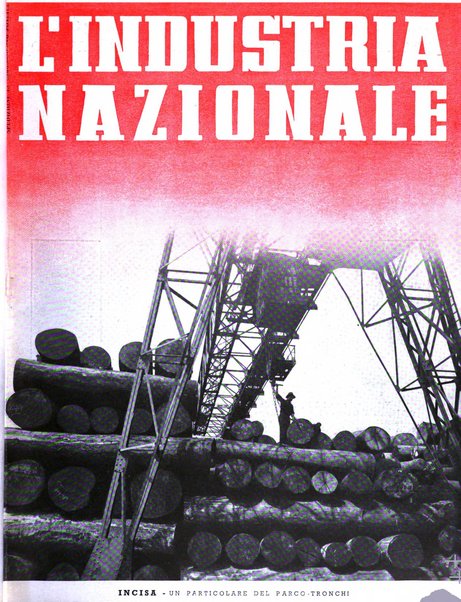 L'industria nazionale rivista mensile dell'autarchia