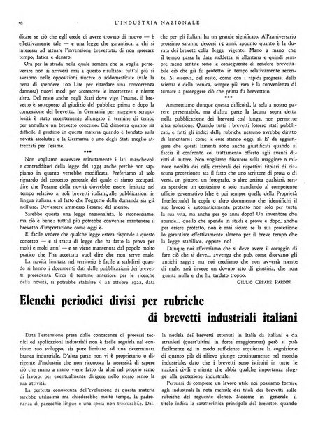 L'industria nazionale rivista mensile dell'autarchia