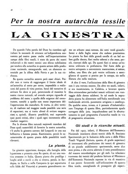 L'industria nazionale rivista mensile dell'autarchia