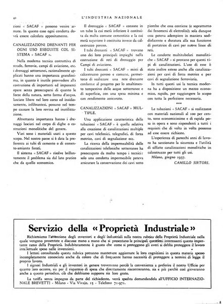 L'industria nazionale rivista mensile dell'autarchia