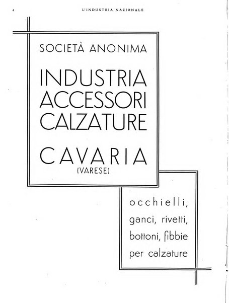 L'industria nazionale rivista mensile dell'autarchia