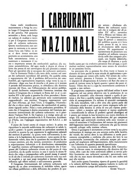 L'industria nazionale rivista mensile dell'autarchia